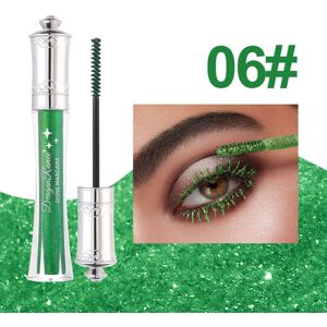 Unbranded (color06) 1pack E Crushed Diamond Waterproof Mascara Shiny Sparklet Blue Fine Fl Unbranded (color06) 1pack E Crushed Diamond Waterproof Mascara Shiny Sparklet Blue Fine Fl