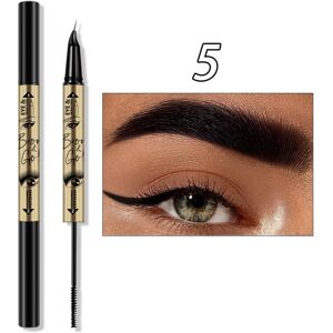 Unbranded (color05) Hot 5 Color Eyeliner Liquid Eyebrow Pencil Mascara Multi-functional Ey Unbranded (color05) Hot 5 Color Eyeliner Liquid Eyebrow Pencil Mascara Multi-functional Ey