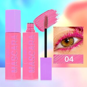 Unbranded (color04) Hot European And American Mascara Thick And Long Natural Six-color Non Unbranded (color04) Hot European And American Mascara Thick And Long Natural Six-color Non