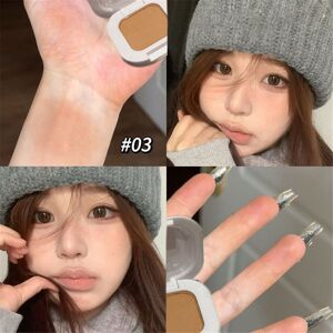 Unbranded (color03) New Xiamei Blush Powder Cream Palette Atmospheric Monochrome Matte Nat Unbranded (color03) New Xiamei Blush Powder Cream Palette Atmospheric Monochrome Matte Nat