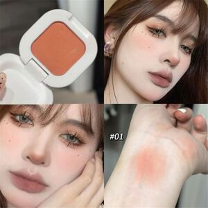 Unbranded (color01) 1x Xiamei Blush Powder Cream Palette Atmospheric Monochrome Matte Natu Unbranded (color01) 1x Xiamei Blush Powder Cream Palette Atmospheric Monochrome Matte Natu