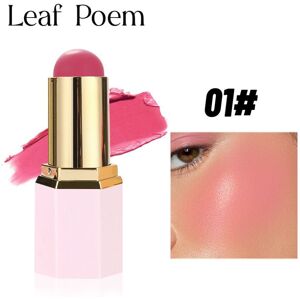 Unbranded (color01) New Makeup Matte Three-dimensional Contour Blush Stick Brightens The E Unbranded (color01) New Makeup Matte Three-dimensional Contour Blush Stick Brightens The E