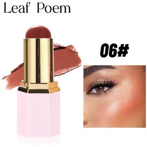 Unbranded (color06) New Makeup Matte Three-dimensional Contour Blush Stick Brightens The E Unbranded (color06) New Makeup Matte Three-dimensional Contour Blush Stick Brightens The E