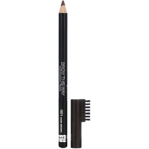 Rimmel London, Brow This Way, Professional Eyebrow Pencil, 001 Dark Brown, 0.05 Rimmel London, Brow This Way, Professional Eyebrow Pencil, 001 Dark Brown, 0.05