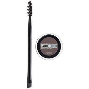 Maybelline TattooStudio Brow Pomade Long Lasting Buildable Eyebrow Makeup Ash Br Maybelline TattooStudio Brow Pomade Long Lasting Buildable Eyebrow Makeup Ash Br