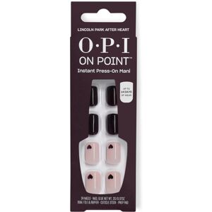 OPI On Point Lincoln Park After Heart Short Round Cool Purple with Hearts Nail OPI On Point Lincoln Park After Heart Short Round Cool Purple with Hearts Nail