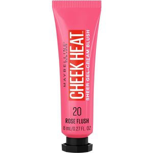 Maybelline, Cheek Heat, Gel-Cream Blush, Rose Flush, 0.27 fl oz (8 ml) Maybelline, Cheek Heat, Gel-Cream Blush, Rose Flush, 0.27 fl oz (8 ml)