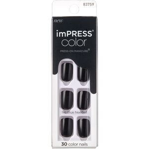 Kiss imPRESS Nails All Black - Artificial Nails Kiss imPRESS Nails All Black - Artificial Nails