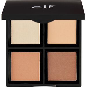 e.l.f. Contour Palette, 4 Shades, Customizable, e.l.f. Contour Palette, 4 Shades, Customizable,