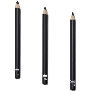 e.l.f. Satin Eyeliner Pencil with BuiltIn Sharpener, Black, 0.03 Oz (Pack of 3) e.l.f. Satin Eyeliner Pencil with BuiltIn Sharpener, Black, 0.03 Oz (Pack of 3)