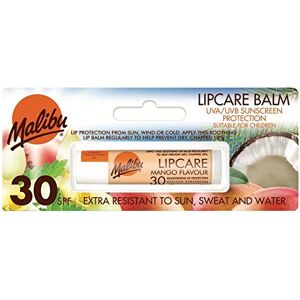 Malibu Sun Stick Lip Balm SPF 30 Mango Flavour Malibu Sun Stick Lip Balm SPF 30 Mango Flavour