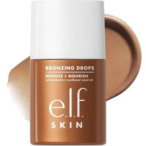 e.l.f. SKIN Bronzing Drops, Liquid Face Tinted Serum with Vitamin E & Sunflower e.l.f. SKIN Bronzing Drops, Liquid Face Tinted Serum with Vitamin E & Sunflower