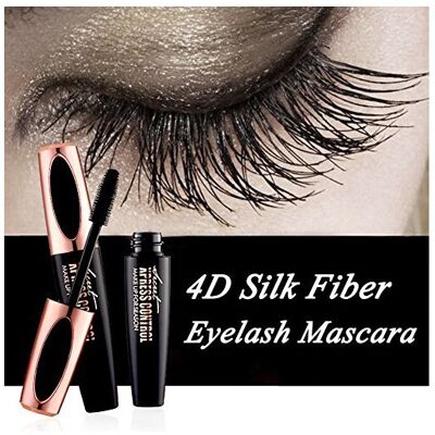 BeiJiaRen 4D Silk Fiber Eyelash Mascara -Waterproof Long Lasting Eyelash Extension Warm Wa BeiJiaRen 4D Silk Fiber Eyelash Mascara -Waterproof Long Lasting Eyelash Extension Warm Wa