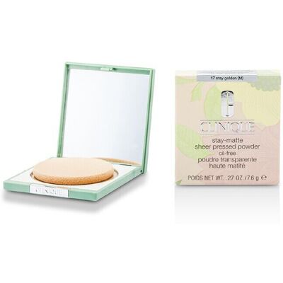 Clinique Stay Matte Powder Oil Free - No. 17 Stay Golden 7.6g/0.27oz Clinique Stay Matte Powder Oil Free - No. 17 Stay Golden 7.6g/0.27oz