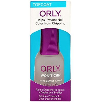Orly Top Nail Coat Won't Chip 0.6 Ounce Orly Top Nail Coat Won't Chip 0.6 Ounce