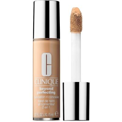Clinique Beyond Perfecting Foundation & Concealer Sesame - 2-in-1 Liquid Makeup Clinique Beyond Perfecting Foundation & Concealer Sesame - 2-in-1 Liquid Makeup