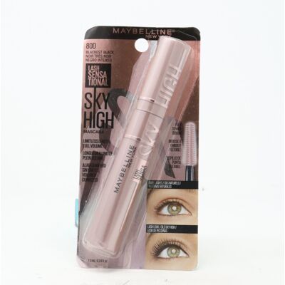 Maybelline Sky High Mascara - Blackest Black, 0.24 oz / 7.2 ml Maybelline Sky High Mascara - Blackest Black, 0.24 oz / 7.2 ml