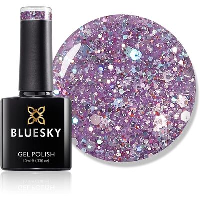 Bluesky - Blz48 - Lilac - Glitter - Gel Nail Polish Bluesky - Blz48 - Lilac - Glitter - Gel Nail Polish