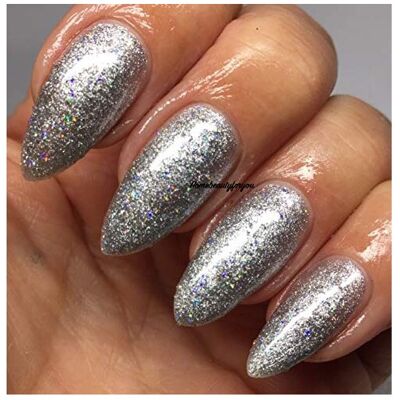 Bluesky - Bsh031 - Silver Glitter - Gel Nail Polish Bluesky - Bsh031 - Silver Glitter - Gel Nail Polish