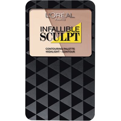 L’Oréal Paris L'Oréal Infallible Sculpt Contour Palette, Light Medium L’Oréal Paris L'Oréal Infallible Sculpt Contour Palette, Light Medium