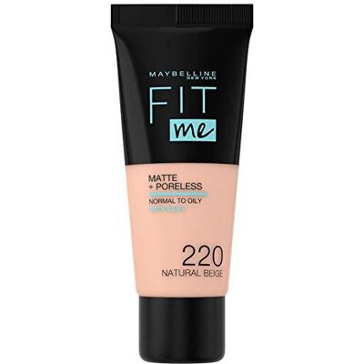 Maybelline Model 220 - Matte Poreless Foundation Maybelline Model 220 - Matte Poreless Foundation