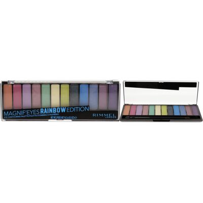 Rimmel London Magnif Eyes Contouring Palette - Rainbow Edition for Women 0.5 oz Rimmel London Magnif Eyes Contouring Palette - Rainbow Edition for Women 0.5 oz