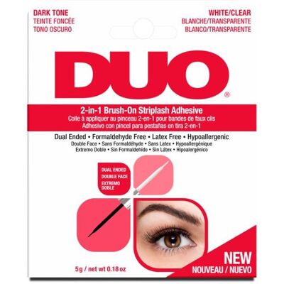 DUO Eyelash Adhesive Ardell Duo Quick Set Striplash Adhesive Clear 5g - Orange pack X 1 Pack DUO Eyelash Adhesive Ardell Duo Quick Set Striplash Adhesive Clear 5g - Orange pack X 1 Pack