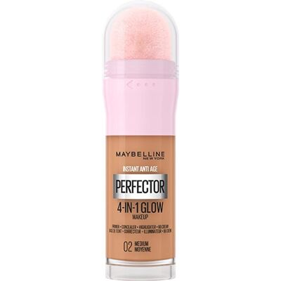 Maybelline Instant Anti Age Rewind Perfector, 4-In-1 Glow Primer Concealer Highlighter Self Maybelline Instant Anti Age Rewind Perfector, 4-In-1 Glow Primer Concealer Highlighter Self