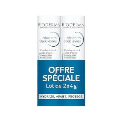 Bioderma Atoderm lip stick - 2 x 4G Bioderma Atoderm lip stick - 2 x 4G