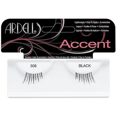 Ardell Model 308 Medium Length Black False Eyelashes - False Eyelashes Ardell Model 308 Medium Length Black False Eyelashes - False Eyelashes