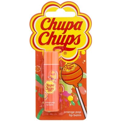 Chupa Chups Orange Pop Lip Balm for Kids - Lip Balm Chupa Chups Orange Pop Lip Balm for Kids - Lip Balm