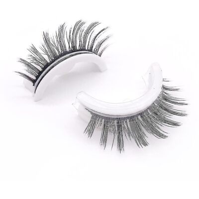 Unbranded (Long) Self-adhesive Natural Eyelashes Reusable Artificial Eyelashes Glue-free Unbranded (Long) Self-adhesive Natural Eyelashes Reusable Artificial Eyelashes Glue-free