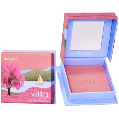 Benefit Willa Soft Neutral-Rose Powder Blusher - Blusher Benefit Willa Soft Neutral-Rose Powder Blusher - Blusher
