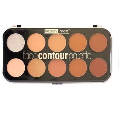 BEAUTY TREATS Face Contour Palette - 10 Shades BEAUTY TREATS Face Contour Palette - 10 Shades