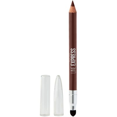 Maybelline New York - Line Express Sharpenable Wood Pencil - Brownish Black - Eyeliner Maybelline New York - Line Express Sharpenable Wood Pencil - Brownish Black - Eyeliner