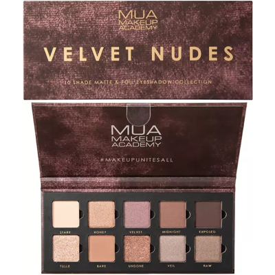 MUA Velvet Nudes - 10 Shade Eye Palette MUA Velvet Nudes - 10 Shade Eye Palette