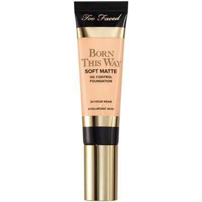 Too Faced Born This Way Soft Matte Foundation - Almond - Waterproof, Oil-Control - Foundation Too Faced Born This Way Soft Matte Foundation - Almond - Waterproof, Oil-Control - Foundation