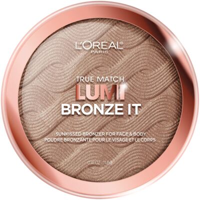 L’Oréal Paris L'Oreal Paris Cosmetics True Match Lumi Bronze It Bronzer For Face And Body, Dee L’Oréal Paris L'Oreal Paris Cosmetics True Match Lumi Bronze It Bronzer For Face And Body, Dee