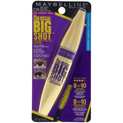 Maybelline New York Volum' Express The Colossal Big Shot Waterproof Mascara, Ver Maybelline New York Volum' Express The Colossal Big Shot Waterproof Mascara, Ver