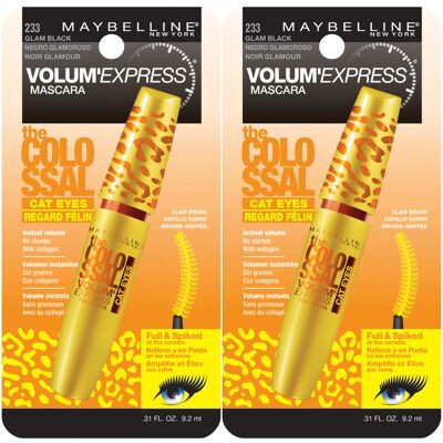 Maybelline New York Volum' Express The Colossal Cat Eyes Washable Mascara Makeup Maybelline New York Volum' Express The Colossal Cat Eyes Washable Mascara Makeup
