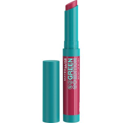 Maybelline Green Edition Balmy Lip Blush, Formulated With Mango Oil, Midnight, B Maybelline Green Edition Balmy Lip Blush, Formulated With Mango Oil, Midnight, B