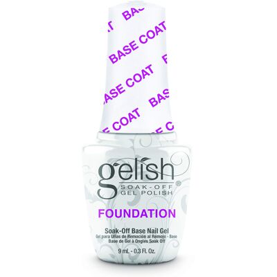Gelish Mini Foundation Base Coat for Gel Nails - Strong Adhesion Protects Natur Gelish Mini Foundation Base Coat for Gel Nails - Strong Adhesion Protects Natur