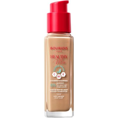 Bourjois - Healthy Mix Clean Foundation, Foundation, Clay 056, Light Bronze 30ml Bourjois - Healthy Mix Clean Foundation, Foundation, Clay 056, Light Bronze 30ml