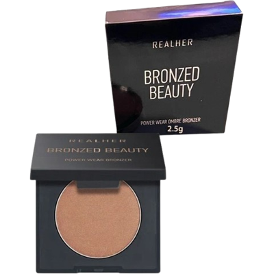 Brand: REALHER Realher Power Wear Bronzer in Bronze Beauty Matte 2.5 g Brand: REALHER Realher Power Wear Bronzer in Bronze Beauty Matte 2.5 g