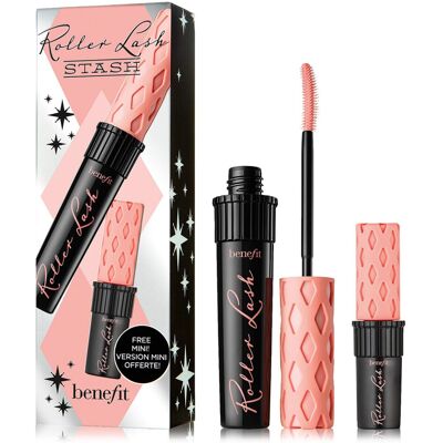 Benefit Roller Lash Rollerlash Mascara Set Full Size and Mini Travel Size Set Benefit Roller Lash Rollerlash Mascara Set Full Size and Mini Travel Size Set