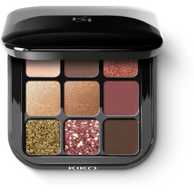 Kiko Milano New Glamour Multi Finish Eyeshadow Palette - Eyeshadow Palette Kiko Milano New Glamour Multi Finish Eyeshadow Palette - Eyeshadow Palette