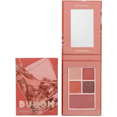 Buxom On The Rocks Eye and Cheek Shadow Palette 6.5g For Women Buxom On The Rocks Eye and Cheek Shadow Palette 6.5g For Women