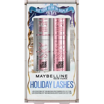 Maybelline Lash Sensational Holiday Makeup Kit Includes Full-Size Sky High Masca Maybelline Lash Sensational Holiday Makeup Kit Includes Full-Size Sky High Masca