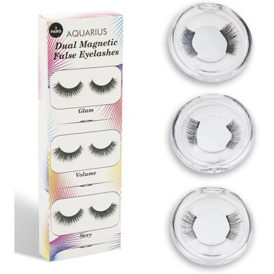Aquarius Double Glam Volume and Sexy Magnetic Eyelash Giftset for Her Aquarius Double Glam Volume and Sexy Magnetic Eyelash Giftset for Her