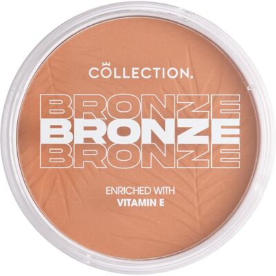 Collection Cosmetics Bronze Glow, Highly Pigmented Matte Bronzer, 15g, Matte Ter Collection Cosmetics Bronze Glow, Highly Pigmented Matte Bronzer, 15g, Matte Ter